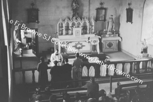 WEDDING AT OGHIL CHURCH MONDAY  BRIDE MARY POWELL OF OGHIL  GROOM  PAT HERNON  KILMURVEY